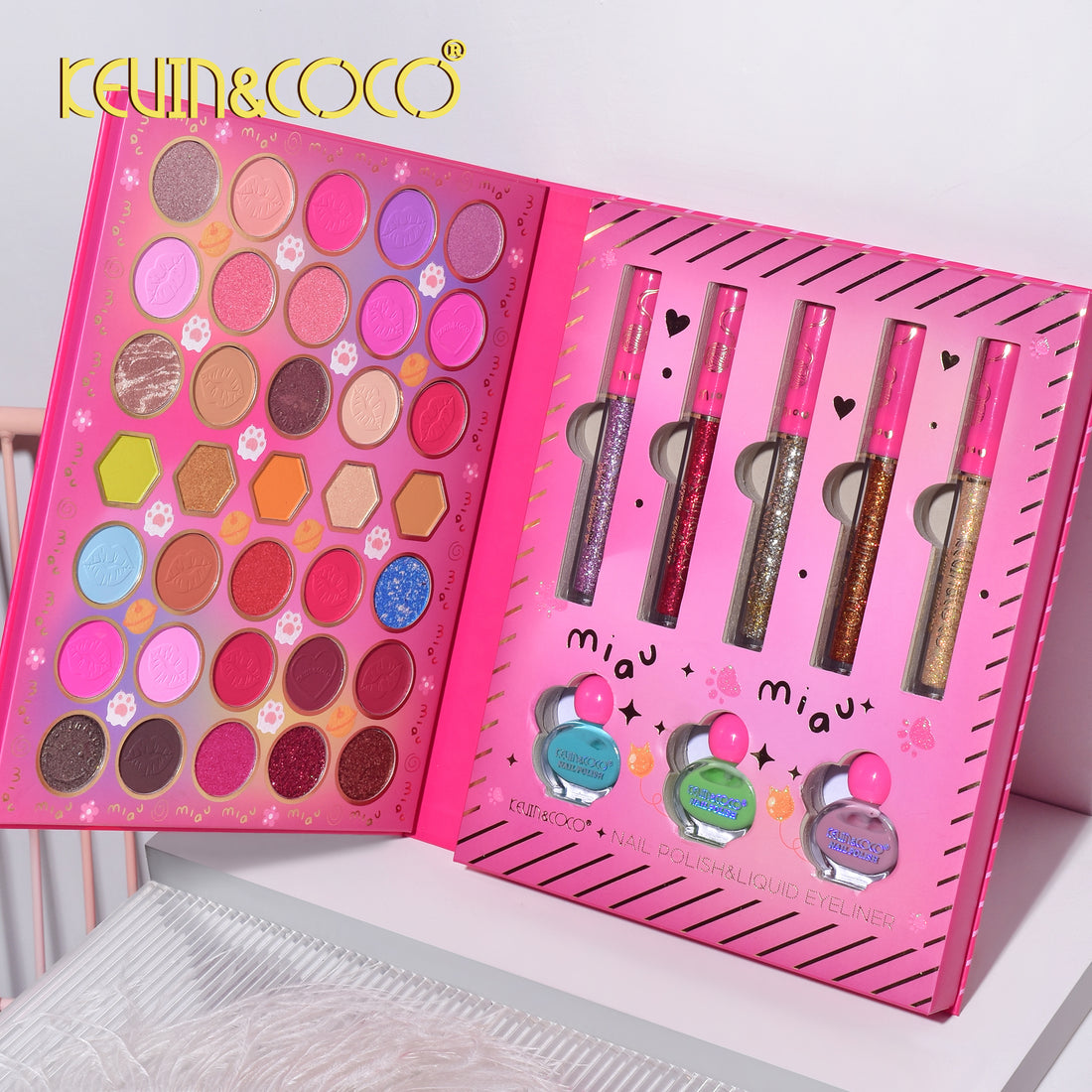 Kit de Maquillaje Completo Kevin&Coco Sombra