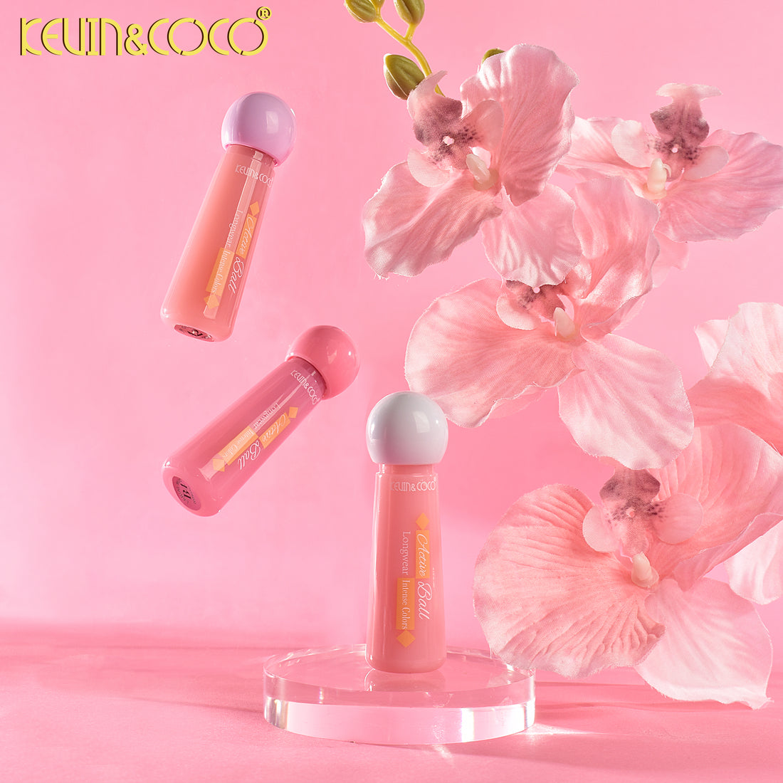Kit x 3 labiales coreanos Kevin&coco