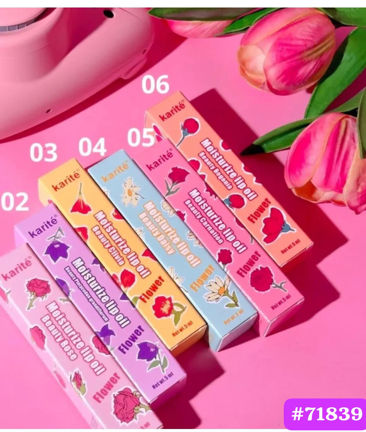 Lip Oil Flower Karite