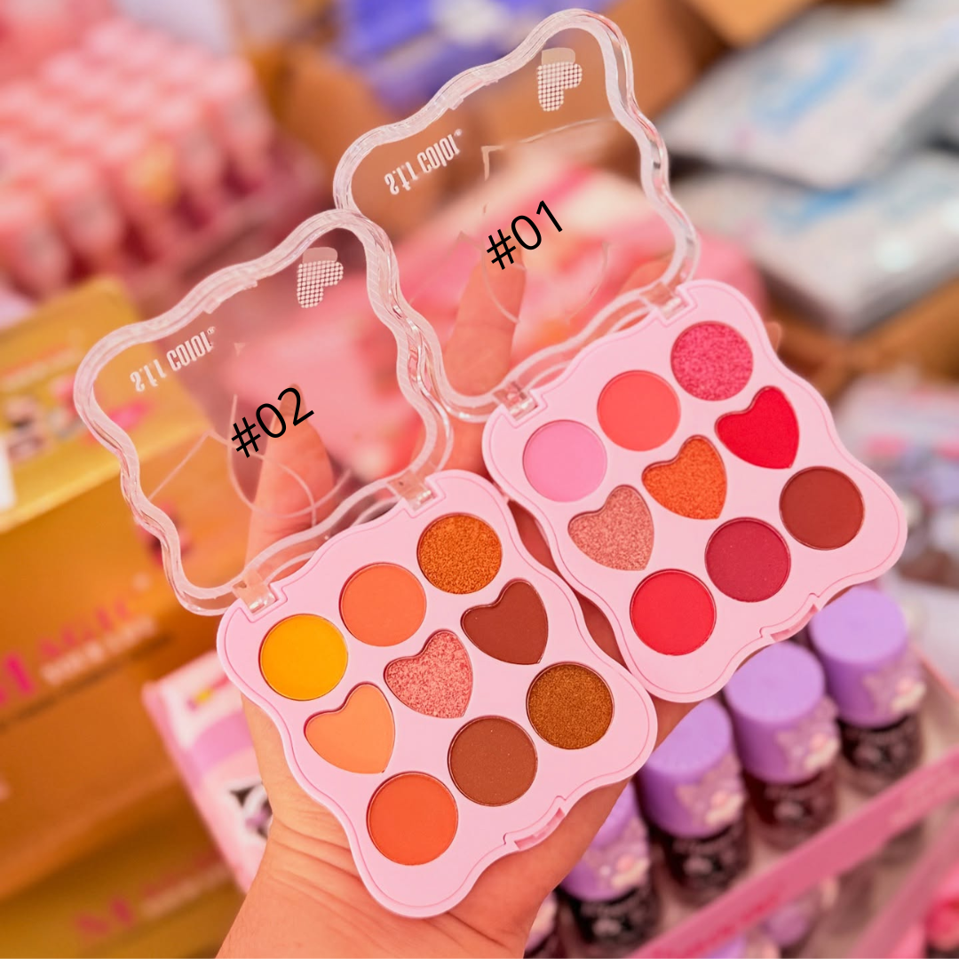 Paleta 9 tonos s.f.r color