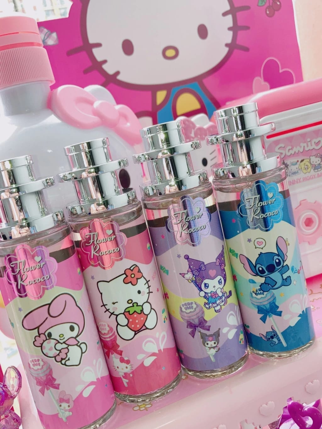 Perfume sanrio temático