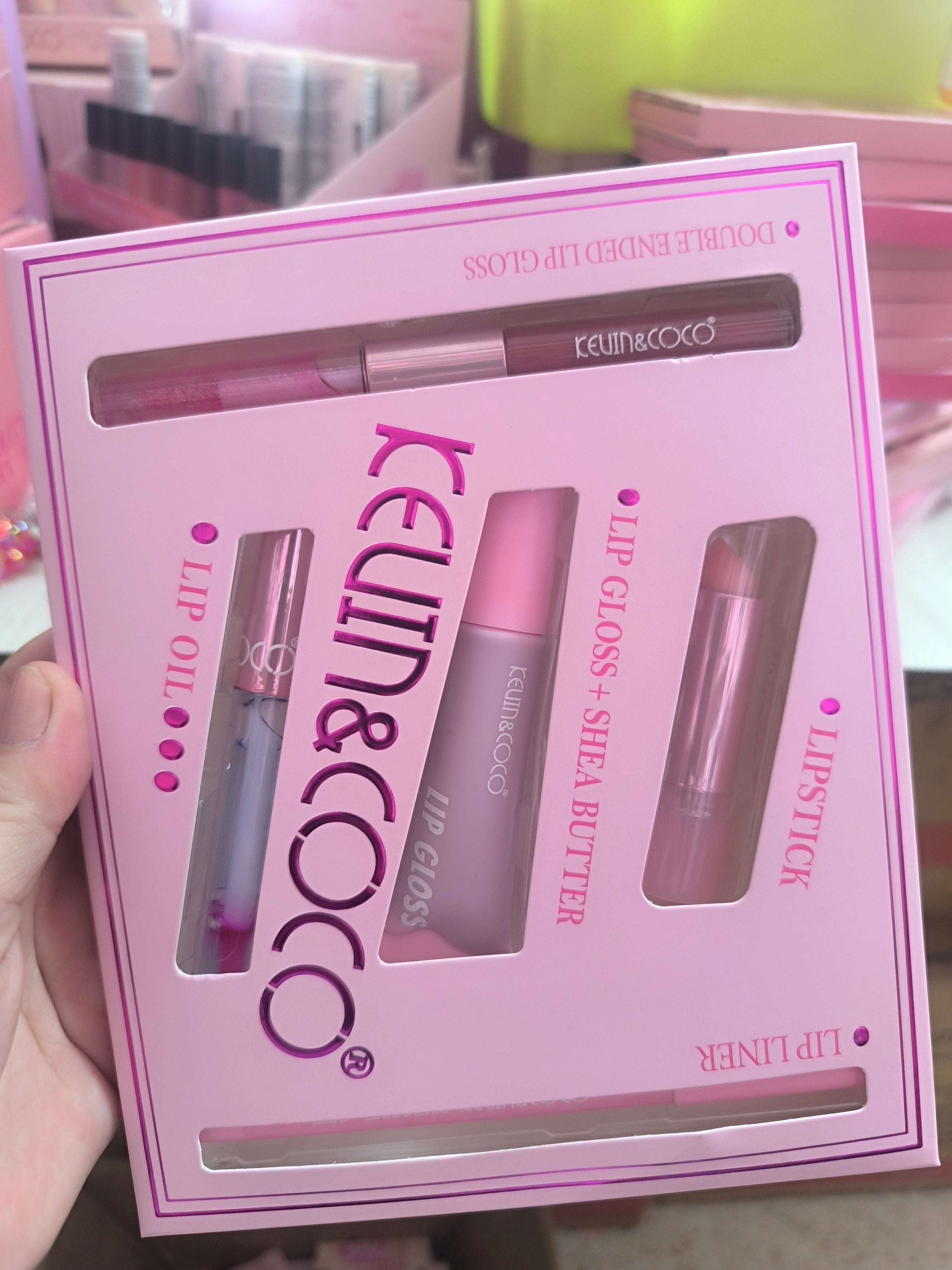 Set Lip gloss Kevin&coco x 6 productos