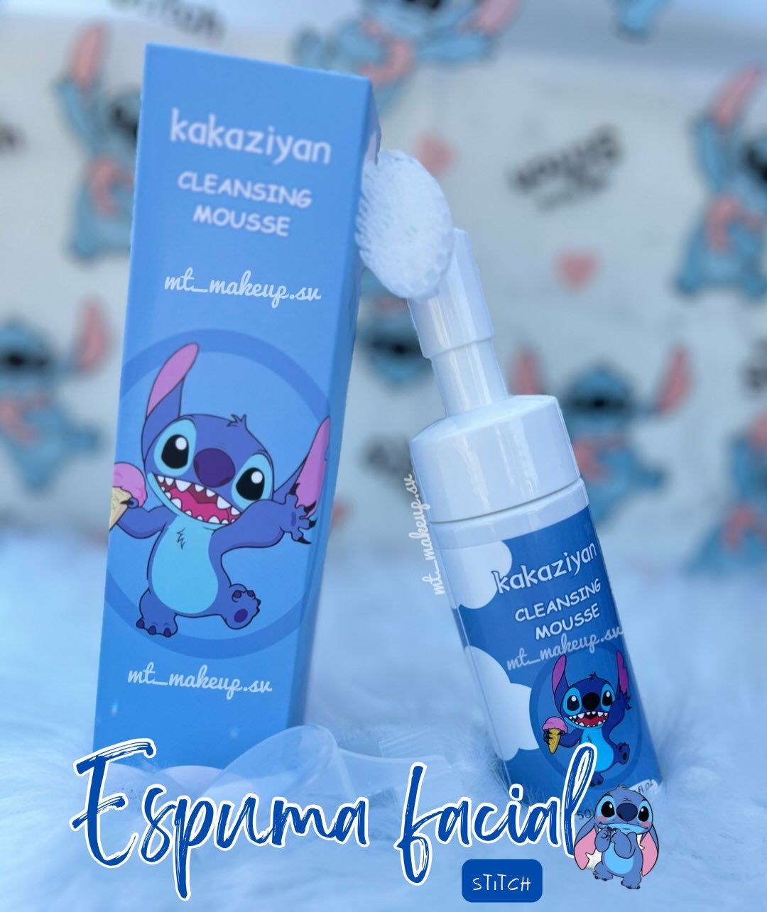 Espuma limpiadora stitch