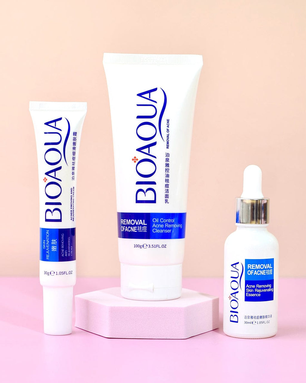 Kit ácido hialurónico bioaqua viajero