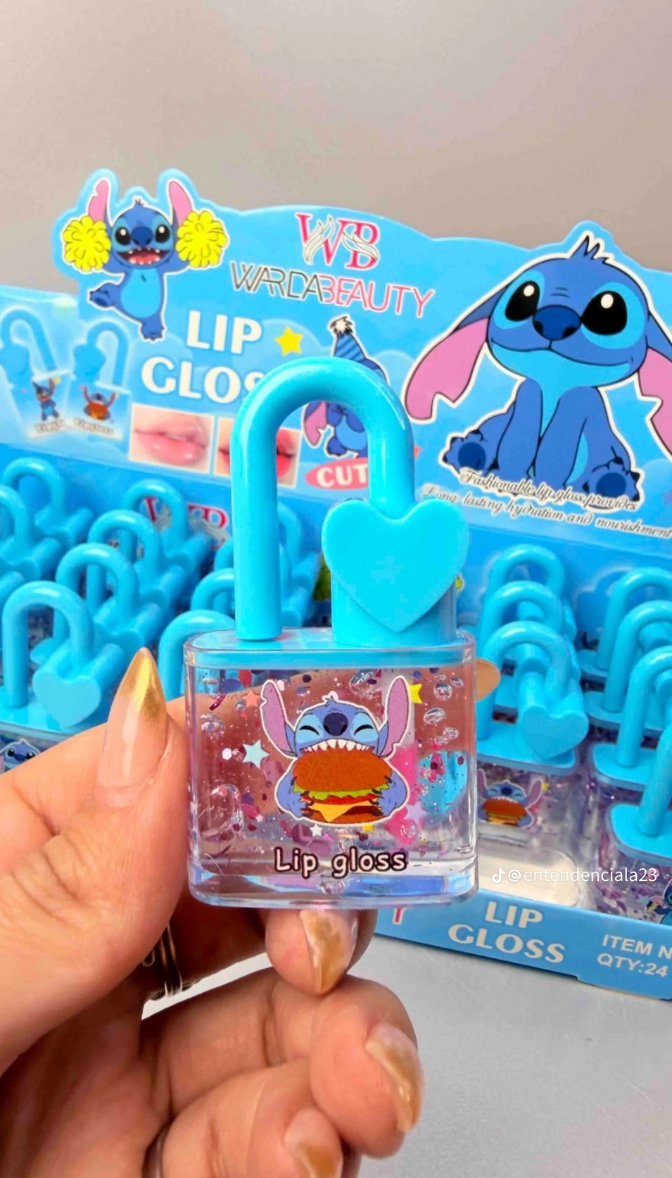 Lip gloss mágico candado 🔒