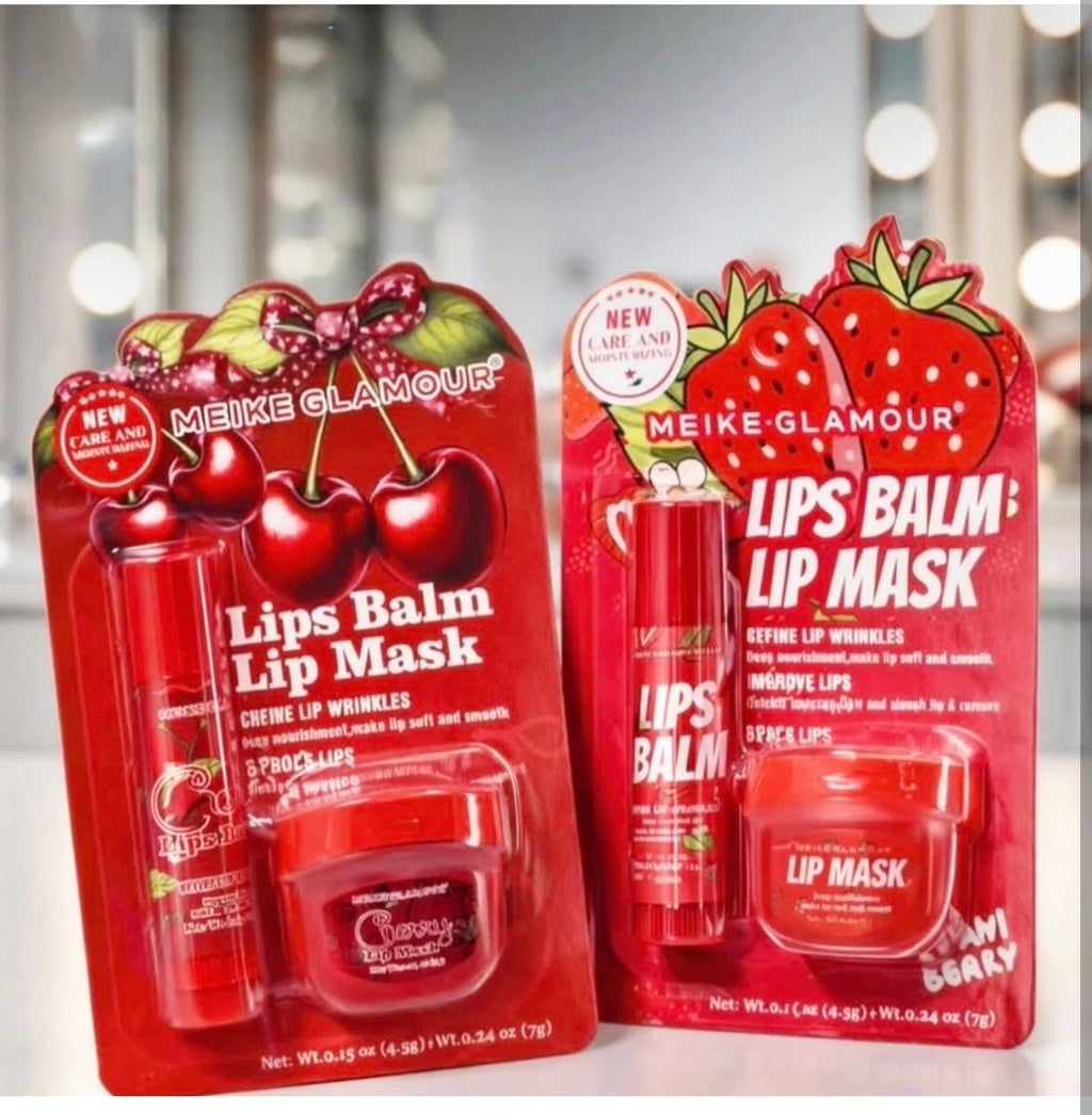 Lip balp duo fresa 🍓 o cerezas 🍒