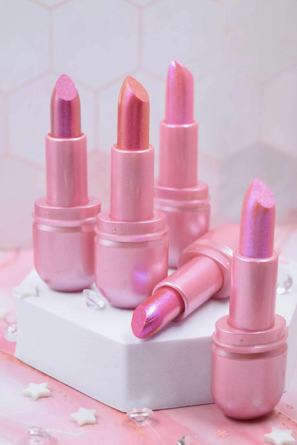 Hermosa💗🎀🌸 Labial Barra Efecto Brillo Hadas – MocMallure