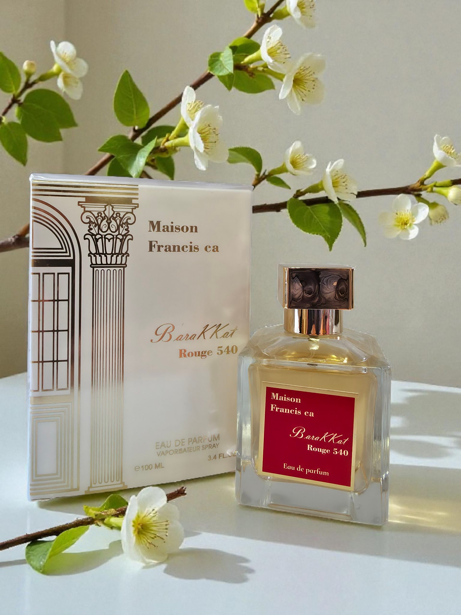 Maison bacarat 540 blanca