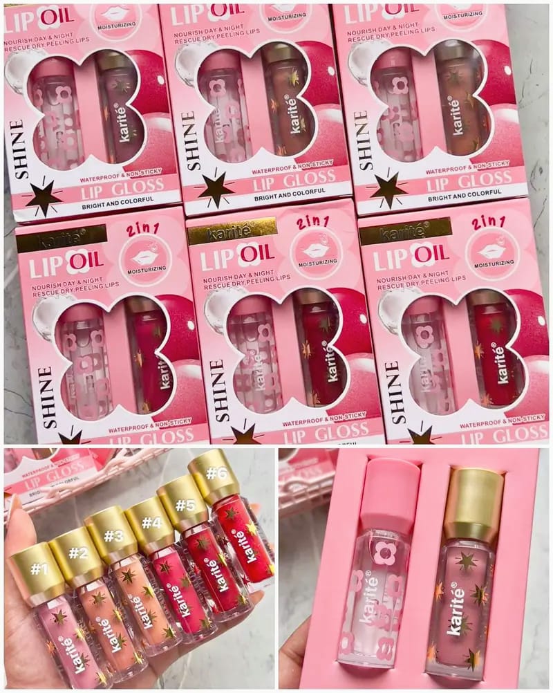 Hermoso 🤩 😍 Set lip gloss + labial yumbo