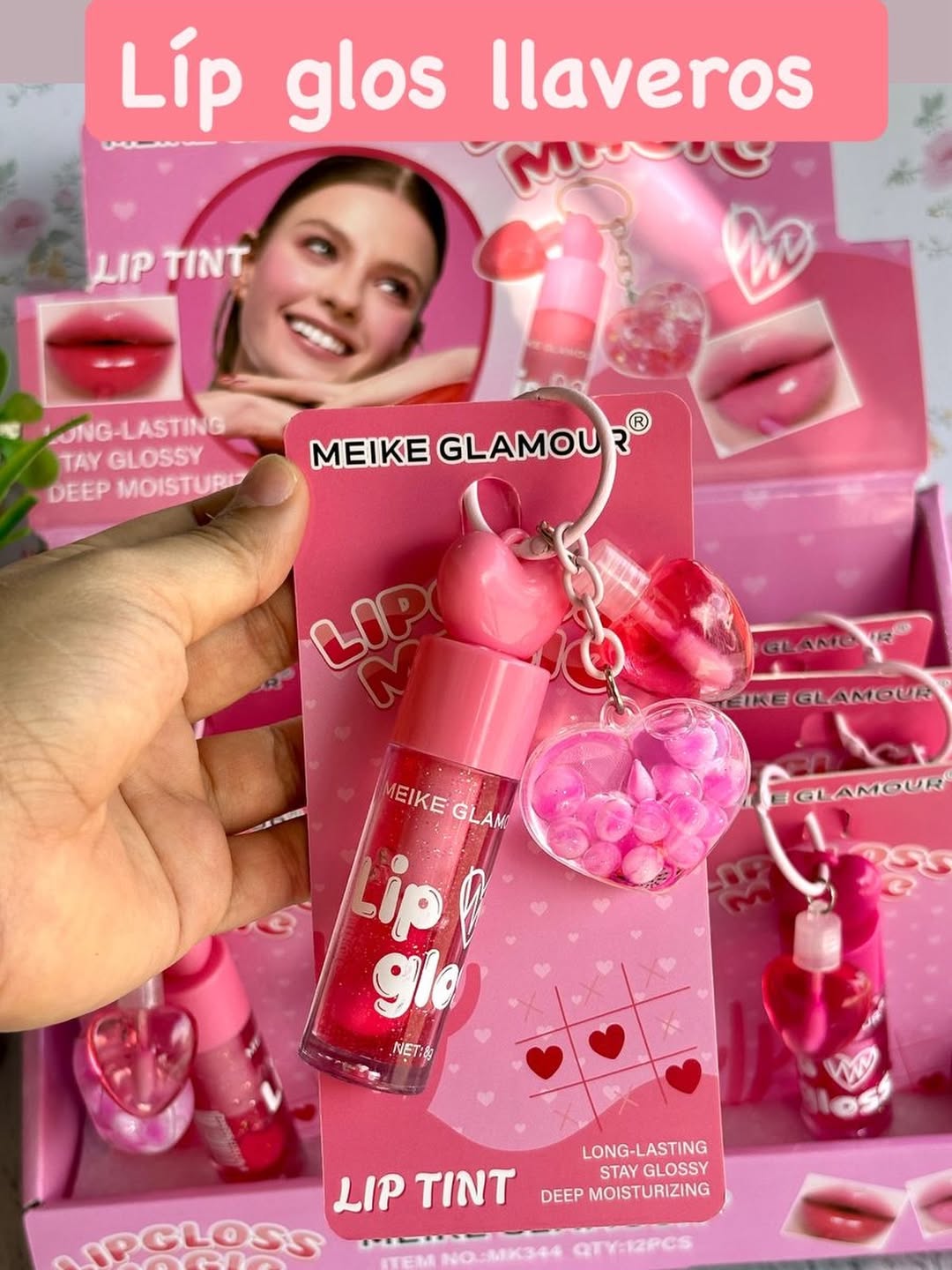 Gloss Llavero corazón ♥️