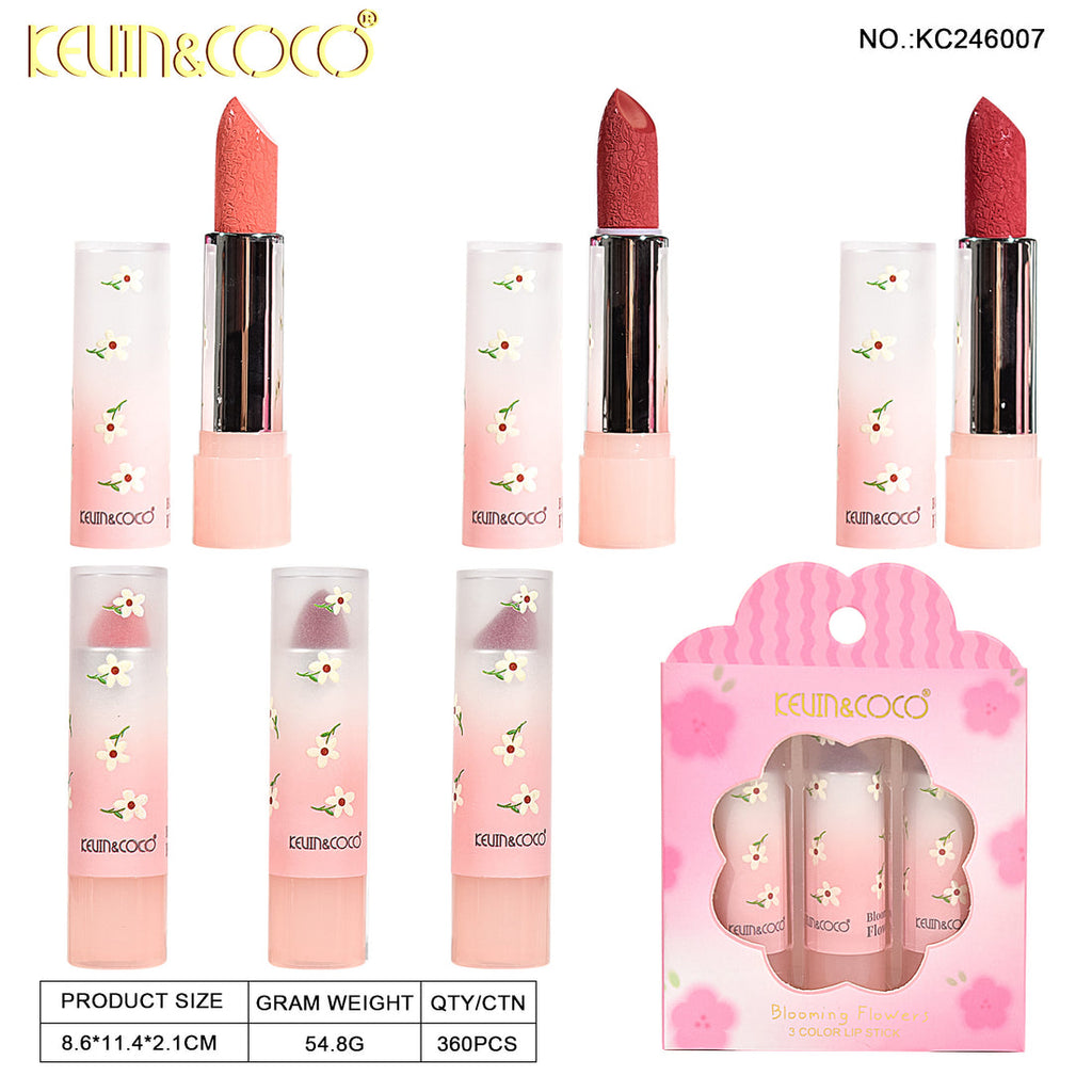 Kit labial x 3 barra Kevin&coco