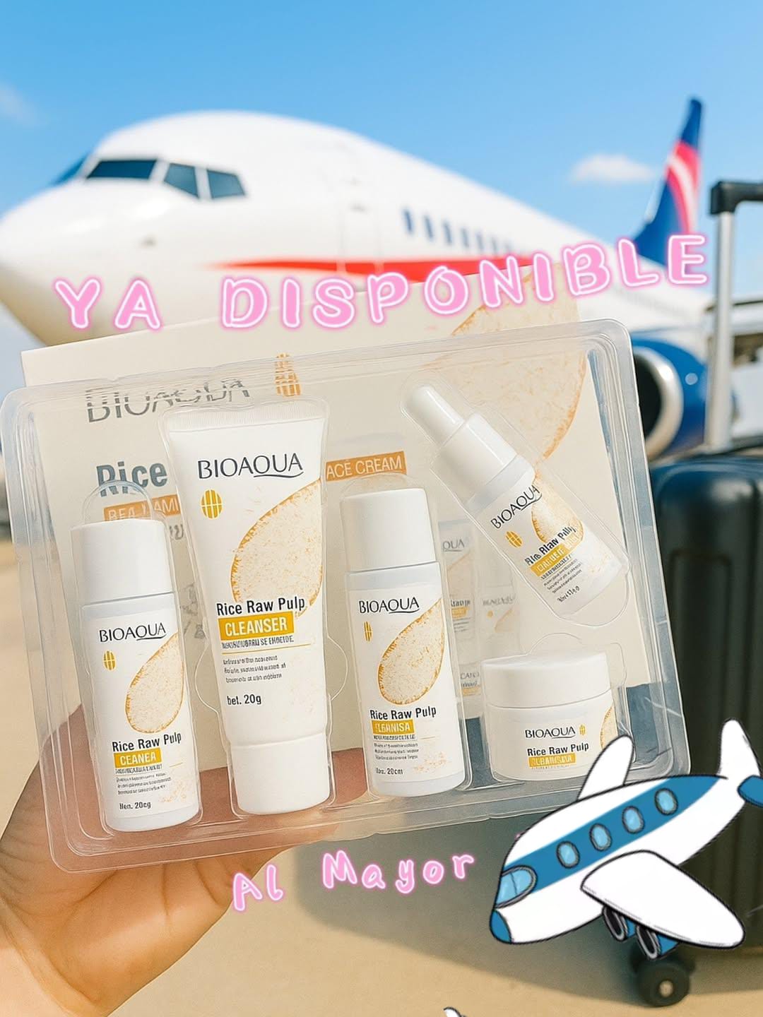 Kit Viajero de Arroz Bioaqua