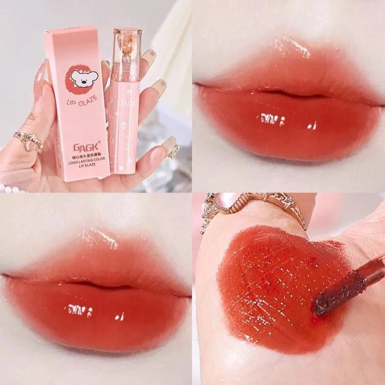 🌸Labial coreano Long Lasting Lip Glaze Gagk