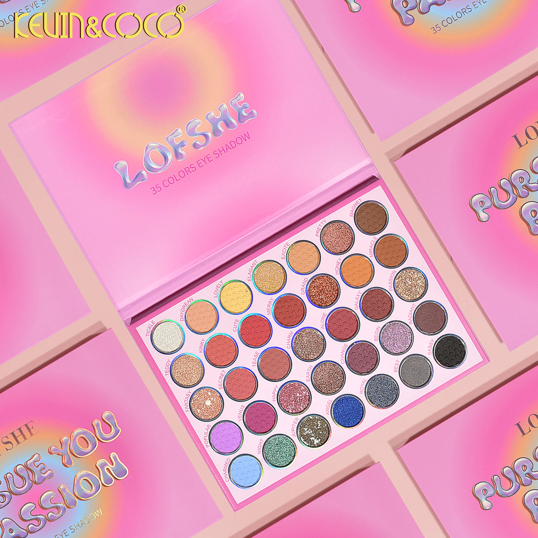 Paleta 35 tonos LOFSHE