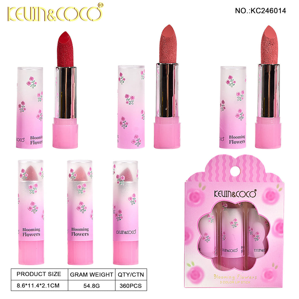 Kit labial x 3 barra Kevin&coco